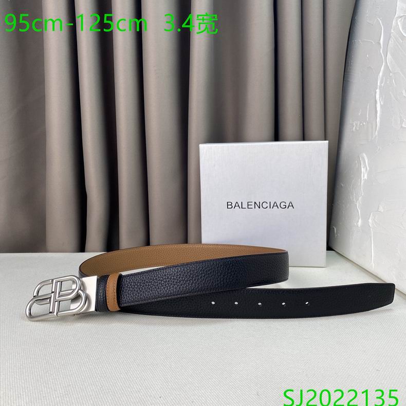 Balenciaga belt 34mmX95-125cm 7D (7)