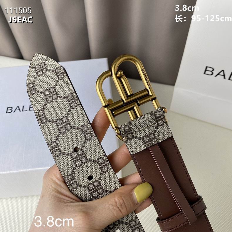 Balenciaga belt 38mmX95-125cm 8L (8)