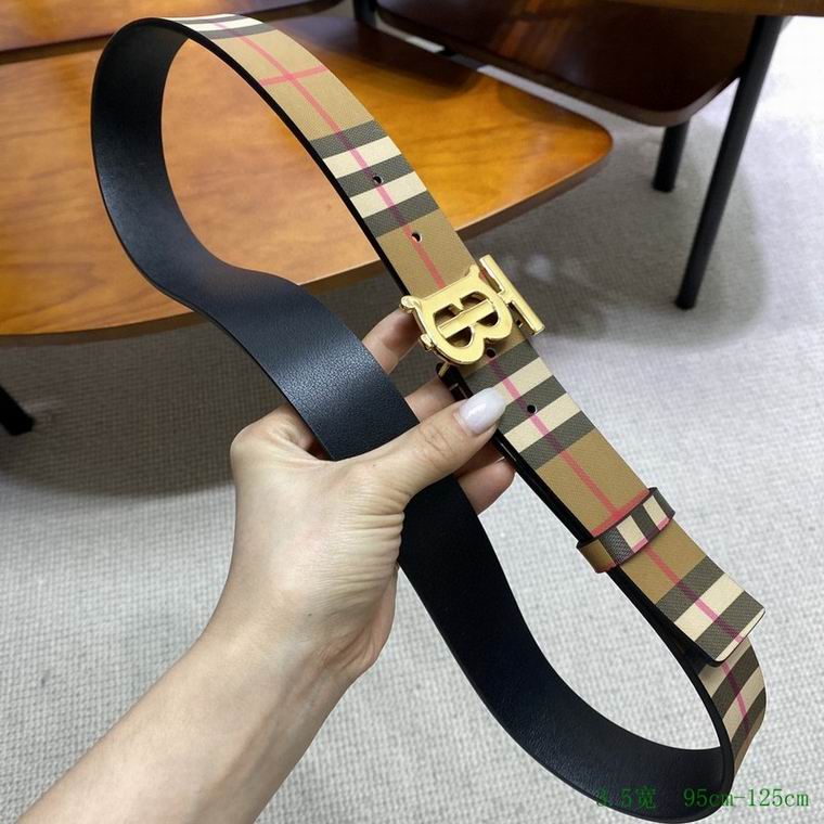 Burberry Belt 35mmX95-125cm 7D (108)