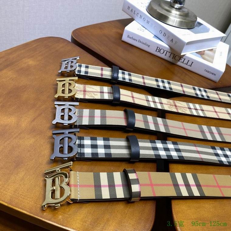 Burberry Belt 35mmX95-125cm 7D (114)