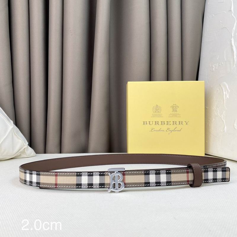 Burberry belt 20mmX90-110cm 7D (6)