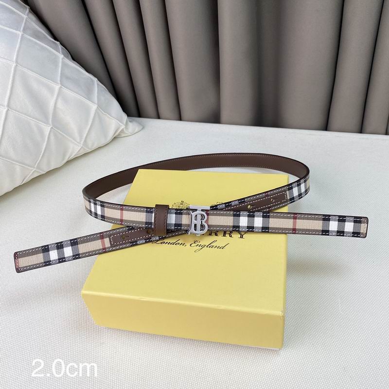 Burberry belt 20mmX90-110cm 7D (7)