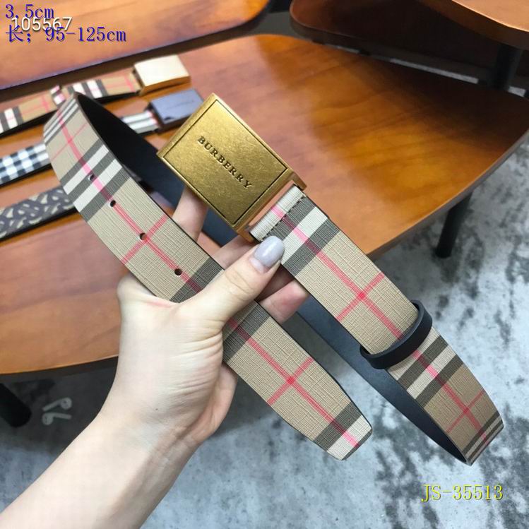 Burberry belt 35mmX95-125CM 8L (171)