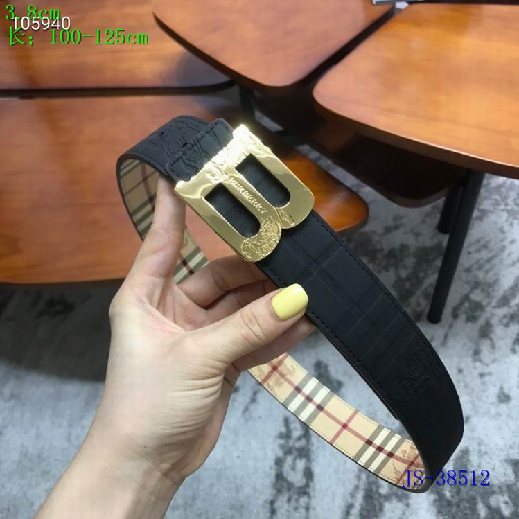 Burberry belt 35mmX95-125CM 8L (255)