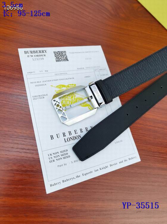 Burberry belt 35mmX95-125CM 8L (80)
