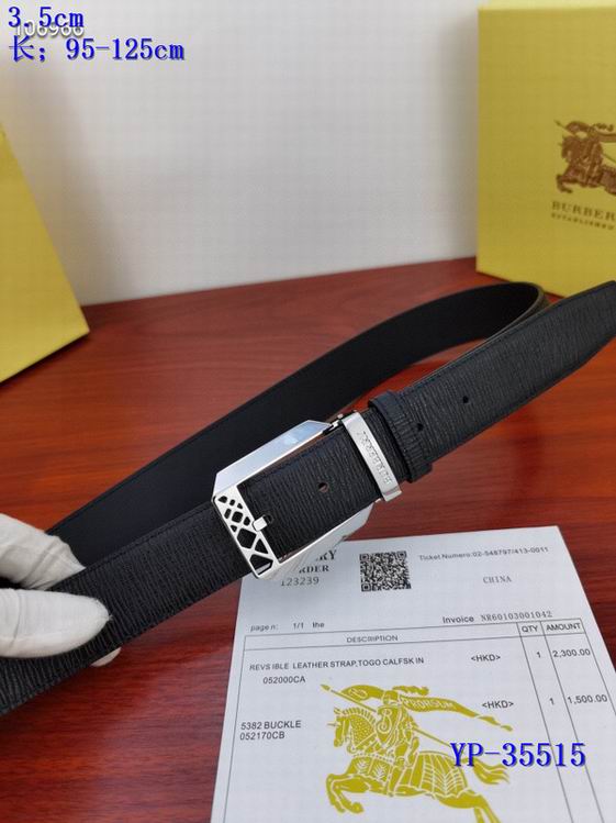 Burberry belt 35mmX95-125CM 8L (83)