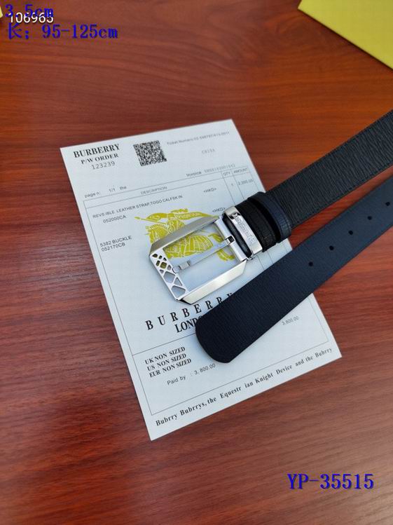 Burberry belt 35mmX95-125CM 8L (87)
