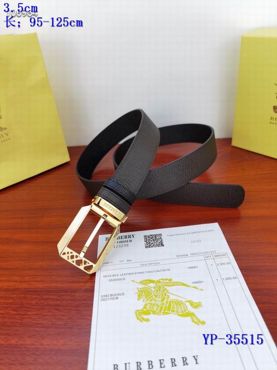 Burberry belt 35mmX95-125CM 8L (92)