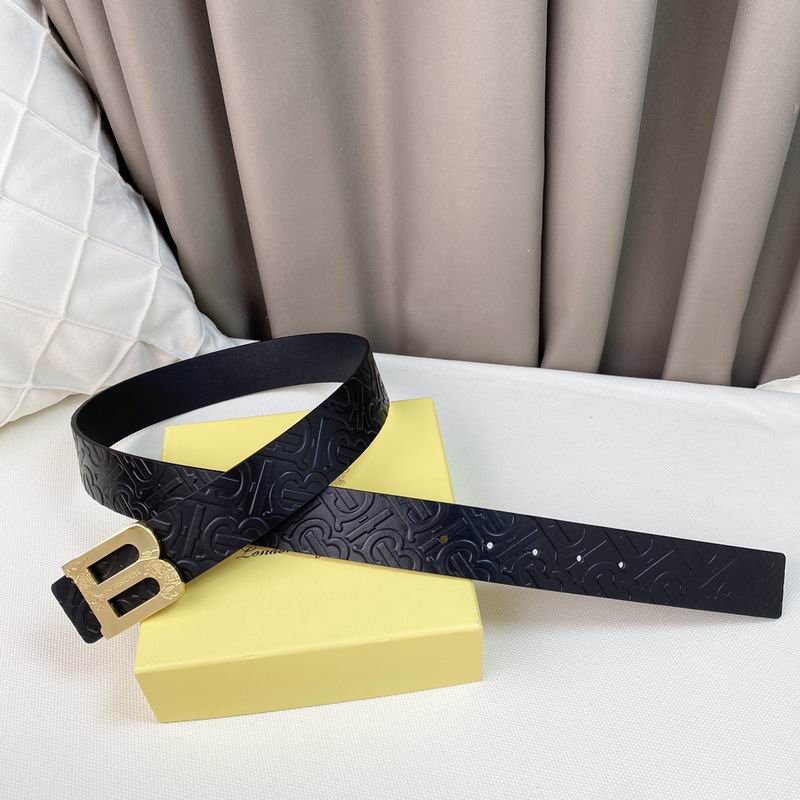 Burberry belt 38mmX95-125cm 7D (18)