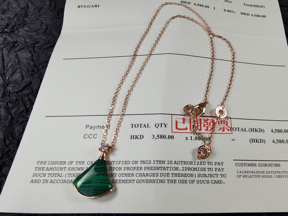 Bvlgari necklace lyh34 (5)