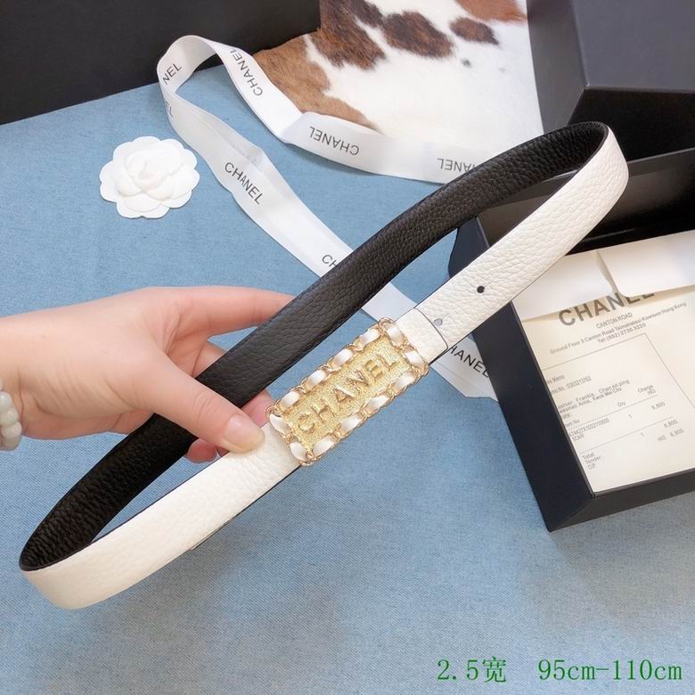 Chanel Belt 25mmX95-110CM 7D (9)