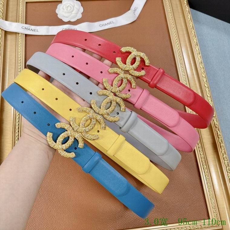 Chanel Belt 30mmX95-110cm 7D (34)