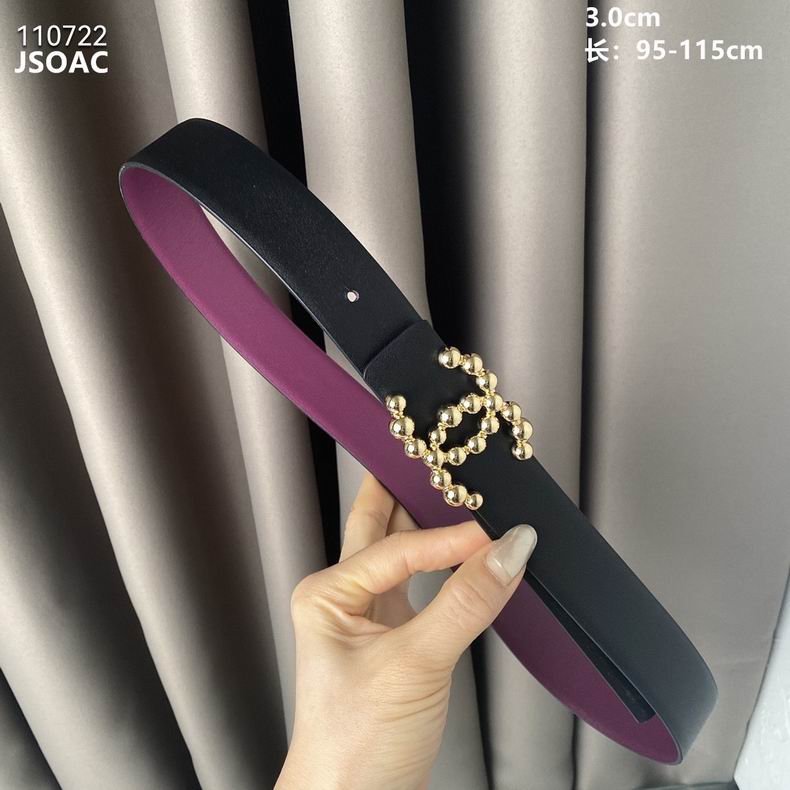 Chanel Belt 30mmX95-115cm 8L (1)