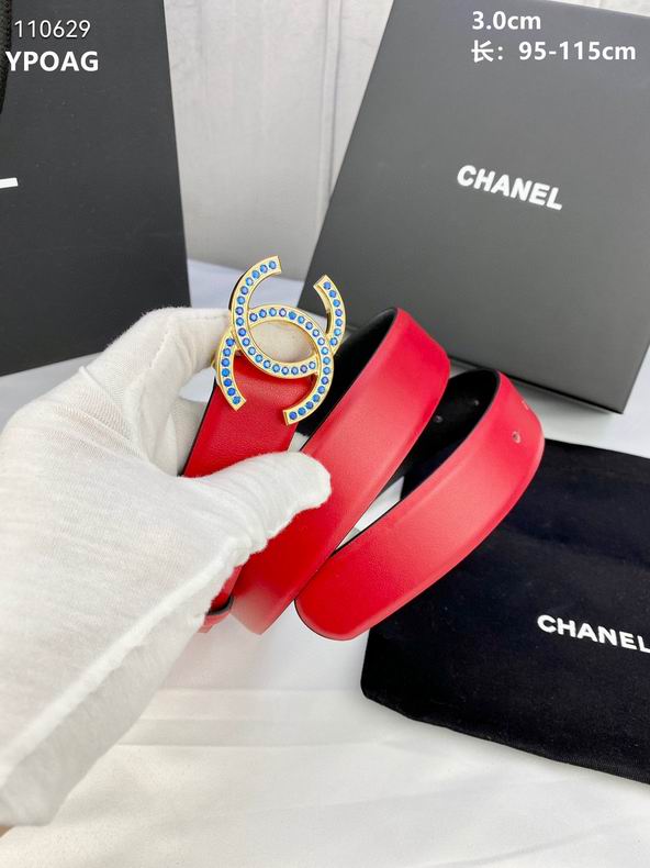 Chanel Belt 30mmX95-115cm 8L (18)