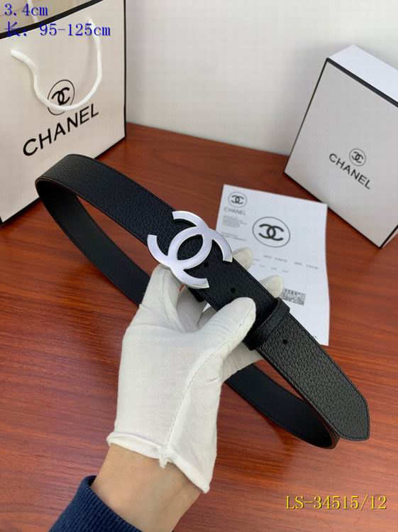 Chanel Belt 34mm 95-125cm 8L (36)