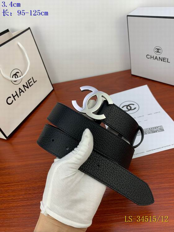 Chanel Belt 34mm 95-125cm 8L (38)