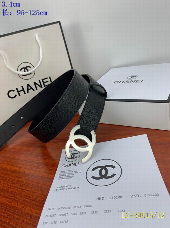 Chanel Belt 34mm 95-125cm 8L (40)