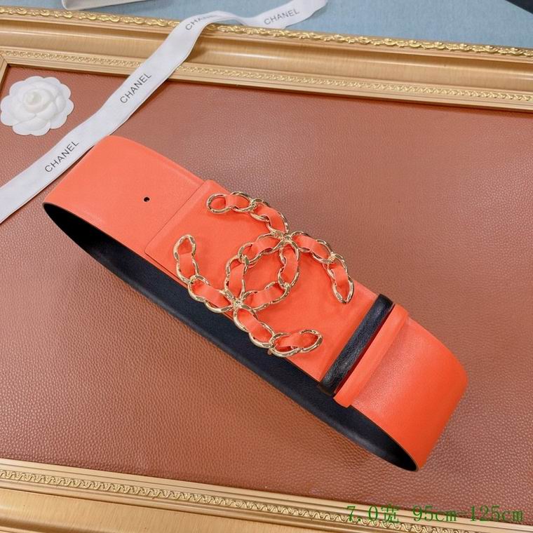 Chanel Belt 70mmX95-125cm 7D (39)