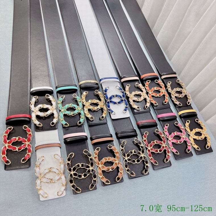 Chanel Belt 70mmX95-125cm 7D (59)