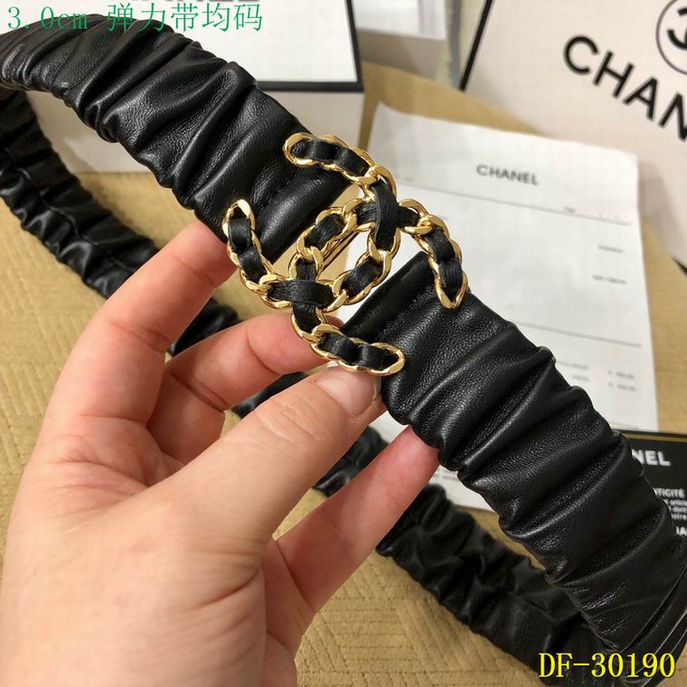 Chanel belt 30mm 弹力带均码 8L (12)