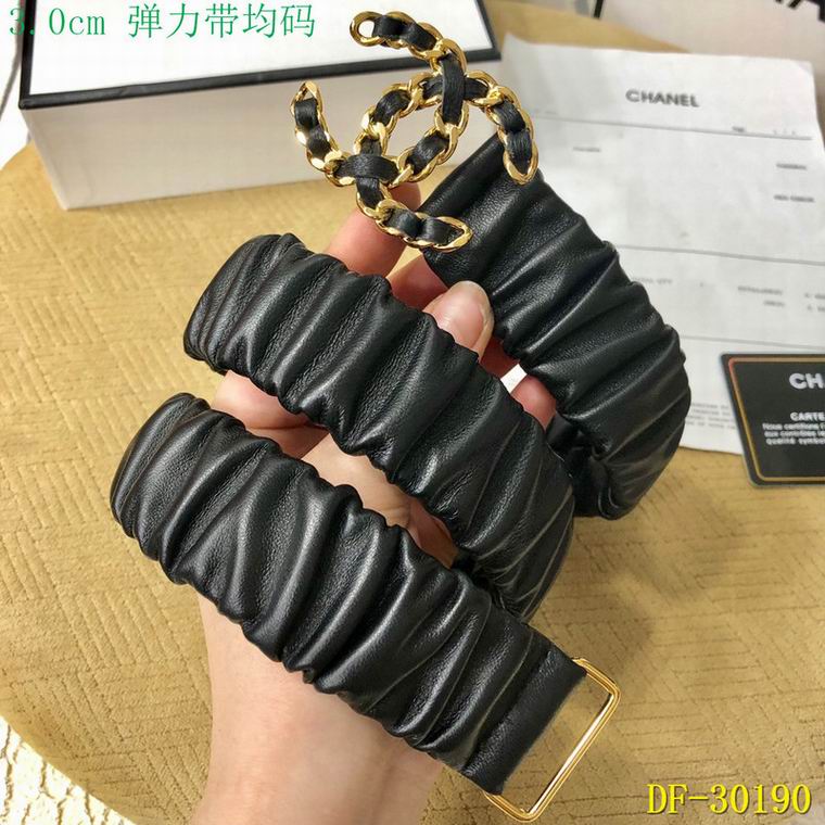 Chanel belt 30mm 弹力带均码 8L (14)