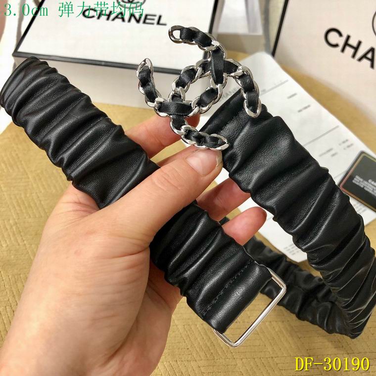 Chanel belt 30mm 弹力带均码 8L (16)