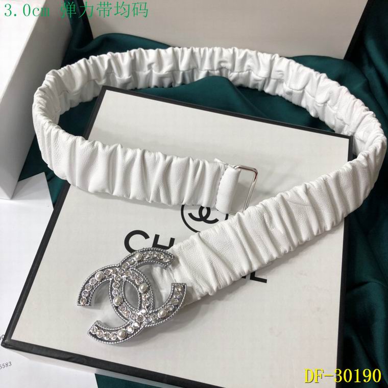 Chanel belt 30mm 弹力带均码 8L (22)