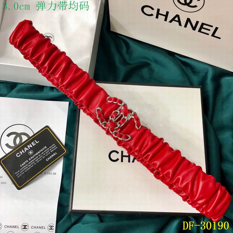 Chanel belt 30mm 弹力带均码 8L (23)