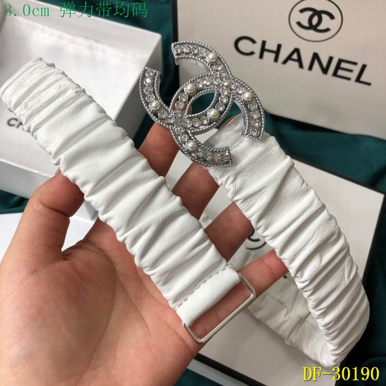 Chanel belt 30mm 弹力带均码 8L (25)