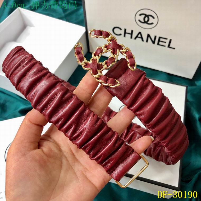 Chanel belt 30mm 弹力带均码 8L (26)
