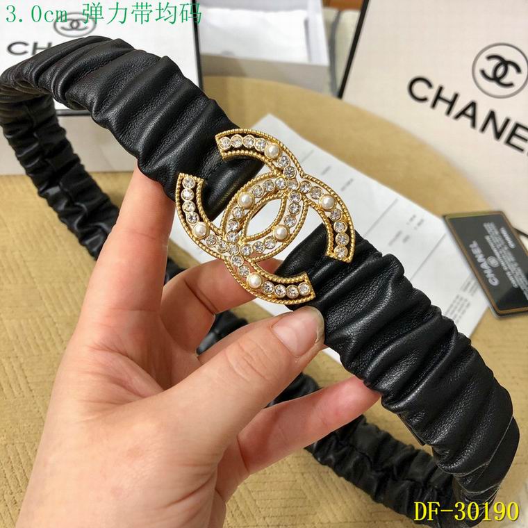 Chanel belt 30mm 弹力带均码 8L (26)