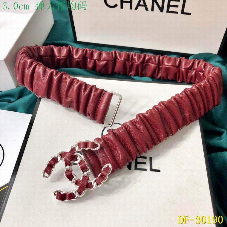 Chanel belt 30mm 弹力带均码 8L (27)