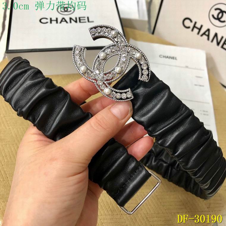 Chanel belt 30mm 弹力带均码 8L (30)