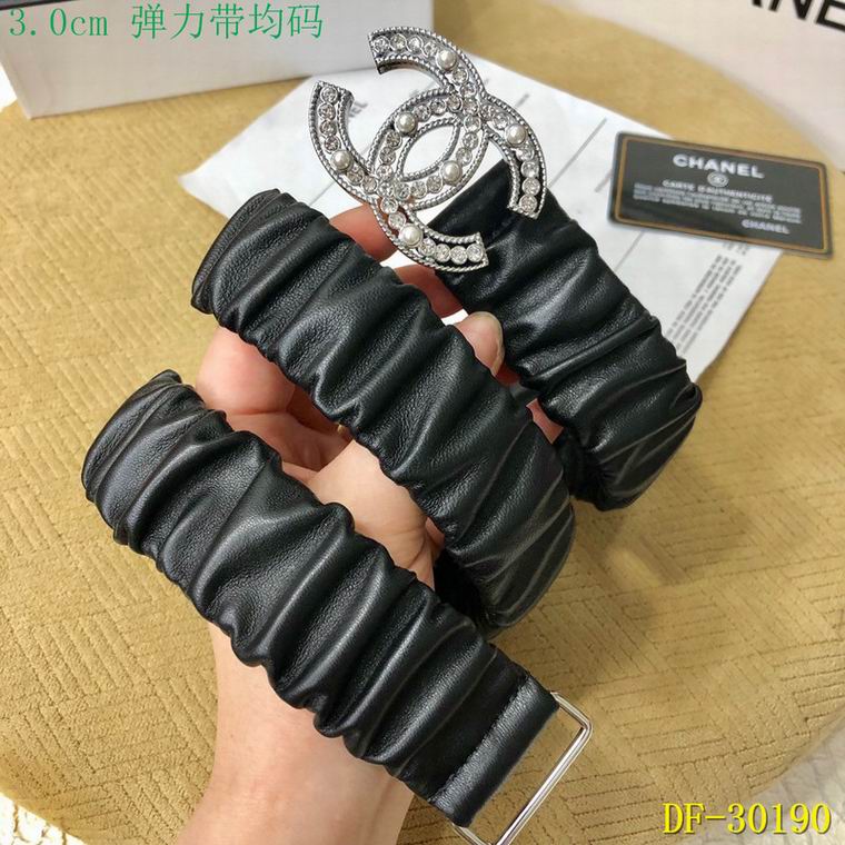 Chanel belt 30mm 弹力带均码 8L (31)