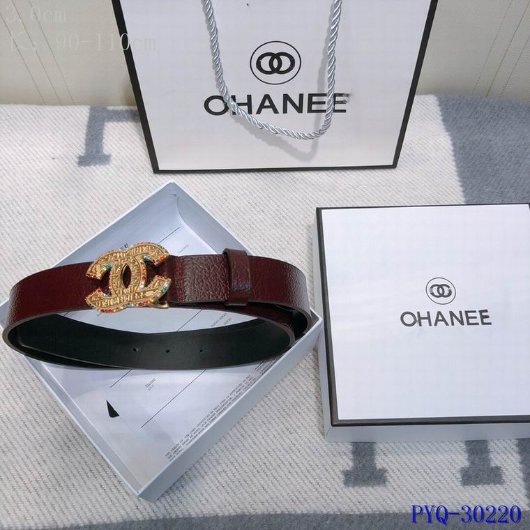 Chanel belt 30mm 90-110cm 8L (8)