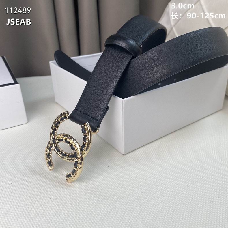 Chanel belt 30mmX90-125cm 8L (2)