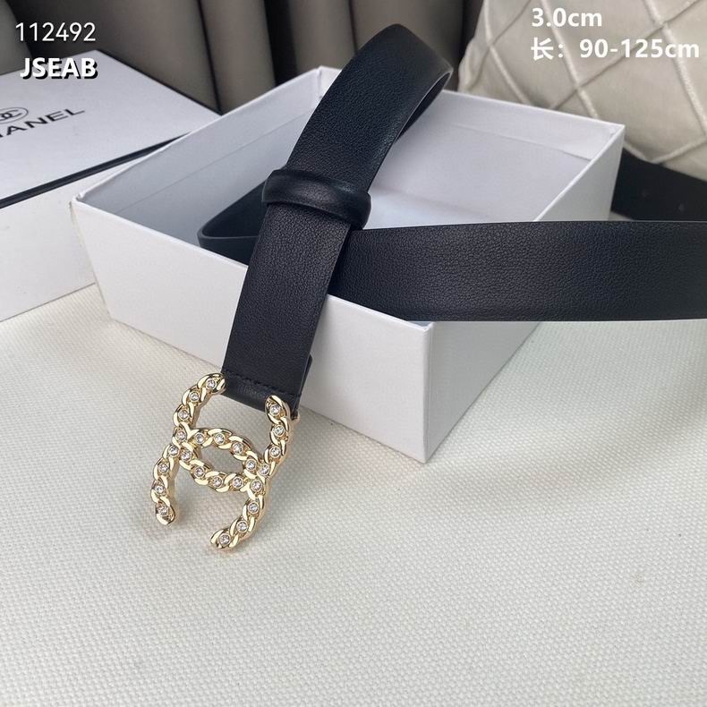 Chanel belt 30mmX90-125cm 8L  (2)