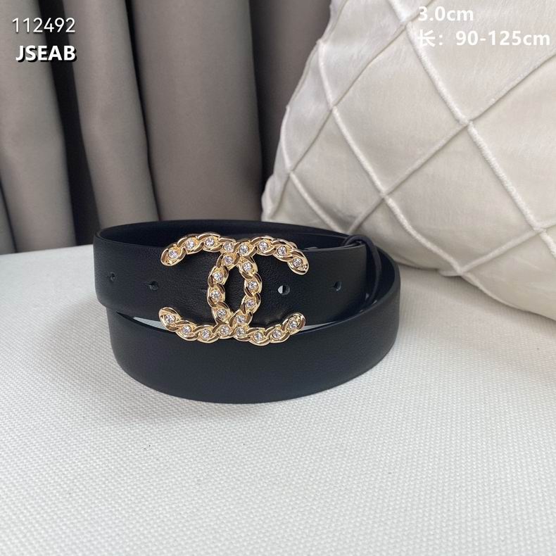 Chanel belt 30mmX90-125cm 8L  (4)