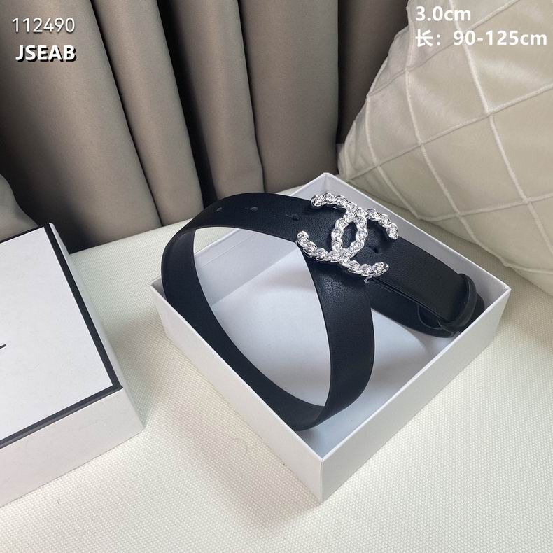 Chanel belt 30mmX90-125cm 8L  (5)
