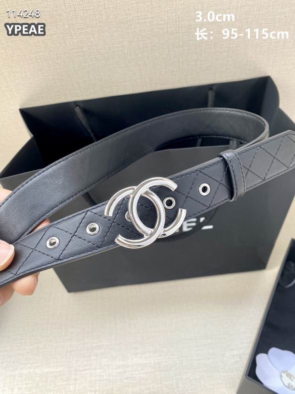 Chanel belt 30mmX95-115cm 8L (1)