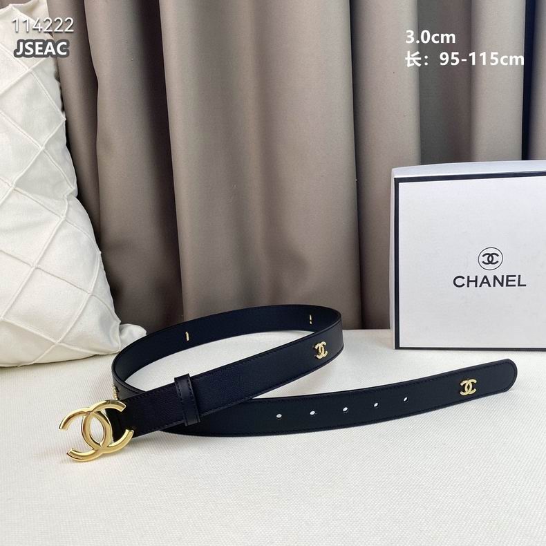 Chanel belt 30mmX95-115cm 8L (1)