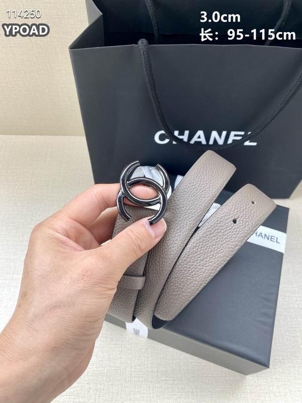 Chanel belt 30mmX95-115cm 8L (10)
