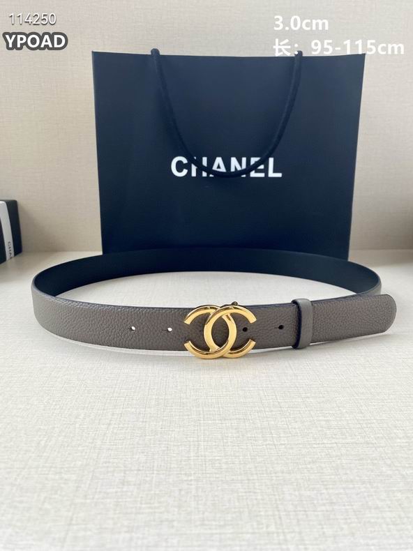 Chanel belt 30mmX95-115cm 8L (12)