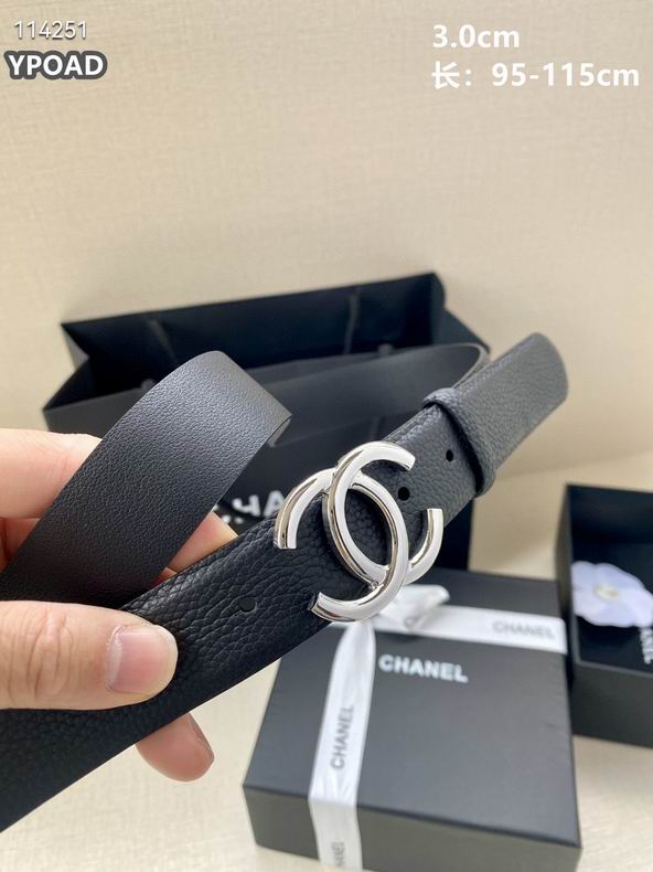 Chanel belt 30mmX95-115cm 8L (17)
