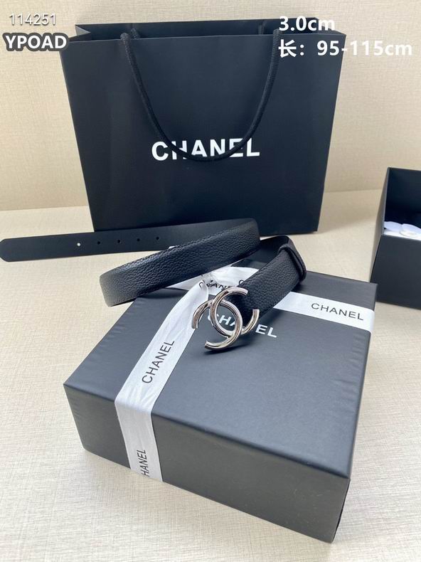 Chanel belt 30mmX95-115cm 8L (18)