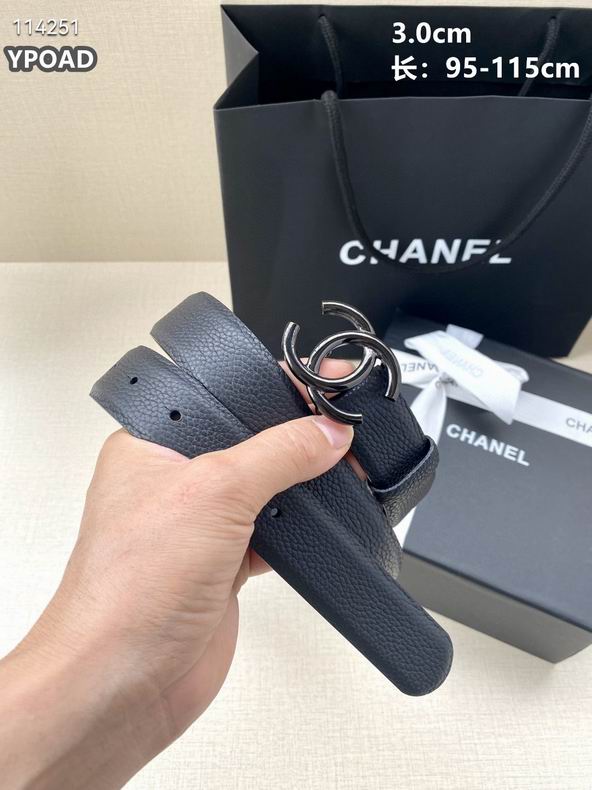 Chanel belt 30mmX95-115cm 8L (19)