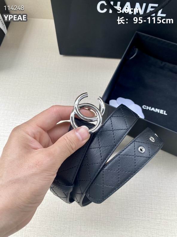 Chanel belt 30mmX95-115cm 8L (2)