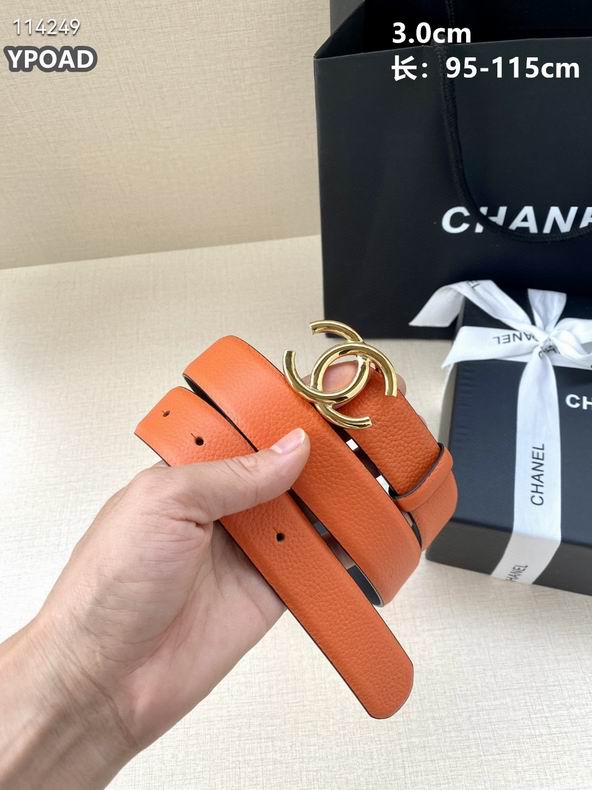 Chanel belt 30mmX95-115cm 8L (2)