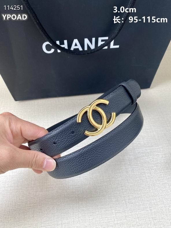 Chanel belt 30mmX95-115cm 8L (23)