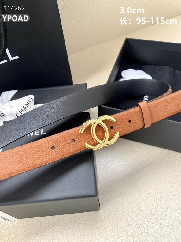 Chanel belt 30mmX95-115cm 8L (25)